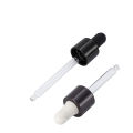 Oil dropper white rubber teat dropper pipette